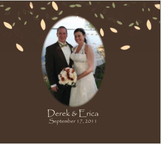 Erica and Derek Wedding Book book cover