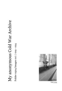 My anonymous Cold War Archive - vol 3/45 book cover
