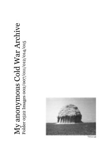 My anonymous Cold War Archive - vol 21/45 book cover