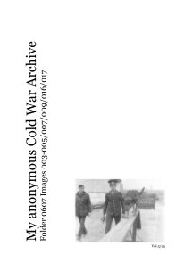 My anonymous Cold War Archive - vol 5/45 book cover