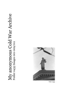 My anonymous Cold War Archive - vol 7/45 book cover