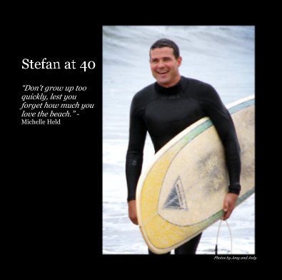 Stefan at 40 book cover