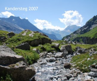 Kandersteg 2007 book cover