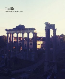 Italië 19 oktober - 26 oktober 2011 book cover