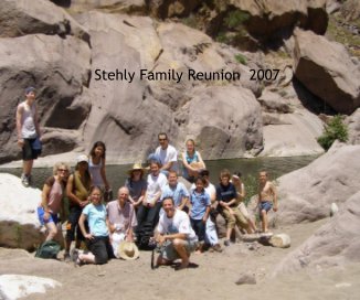 Stehly Family Reunion 2007 book cover