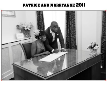 PATRICE AND MARRYANNE 2011 book cover