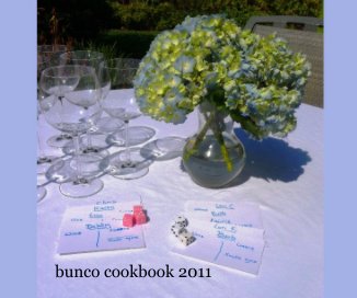 bunco cookbook 2011 (version 3.0) book cover