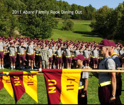 2011 Abare Family Rook Dining Out book cover