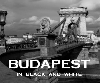 BUDAPEST in black and white book cover