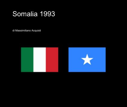 Somalia 1993 book cover