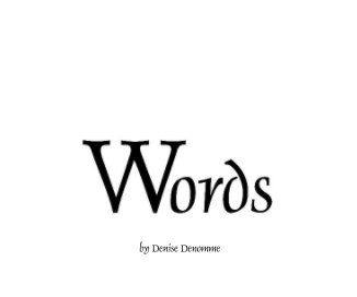 Words book cover