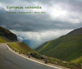 Europese vakantie book cover