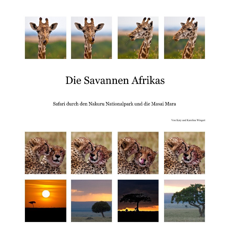 View Die Savannen Afrikas by Von Katy und Karolina Wingert