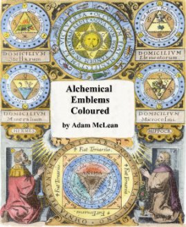 Alchemical Emblems Coloured book cover