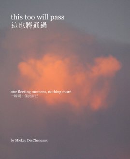 this too will pass 這也將通過 book cover