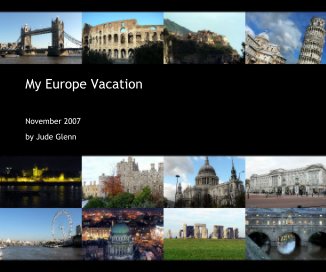 My Europe Vacation book cover