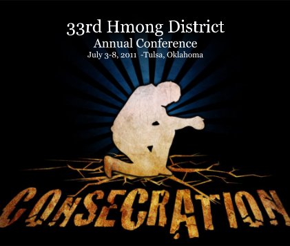 33rd Hmong District Annual Coference book cover