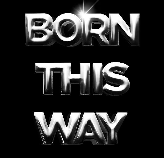Ver Born This Way (Small Square) por LeDor