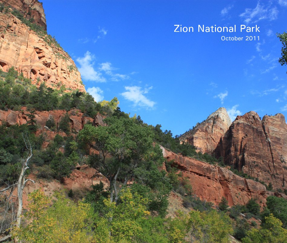 View Zion National Park October 2011 by 1811tobey