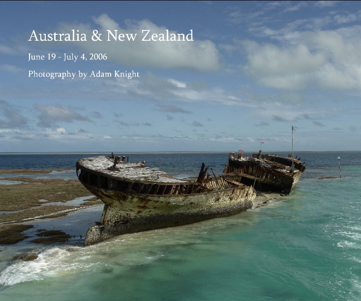 View Australia & New Zealand by Adam Knight