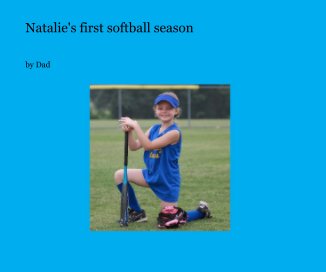 Natalie's first softball season book cover