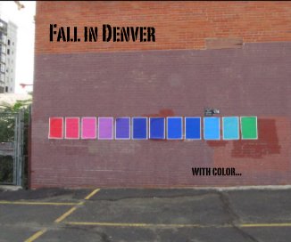 Fall in Denver with color... book cover