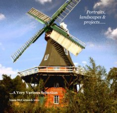 Portraits, landscapes & projects..... book cover