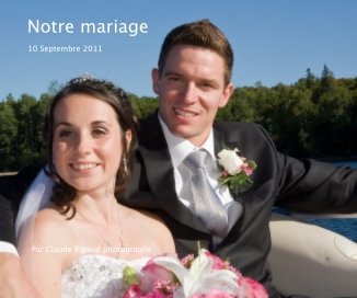 Notre mariage book cover