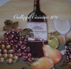College Cuisine 101 book cover