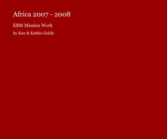 Africa 2007 - 2008 book cover
