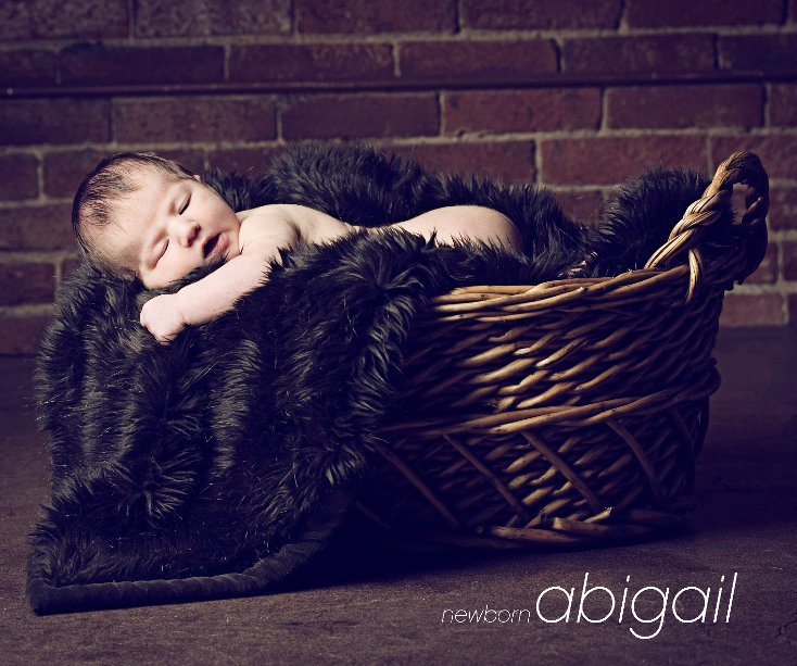 Ver Abigail McQuillen: Newborn por Gingeroot Photography