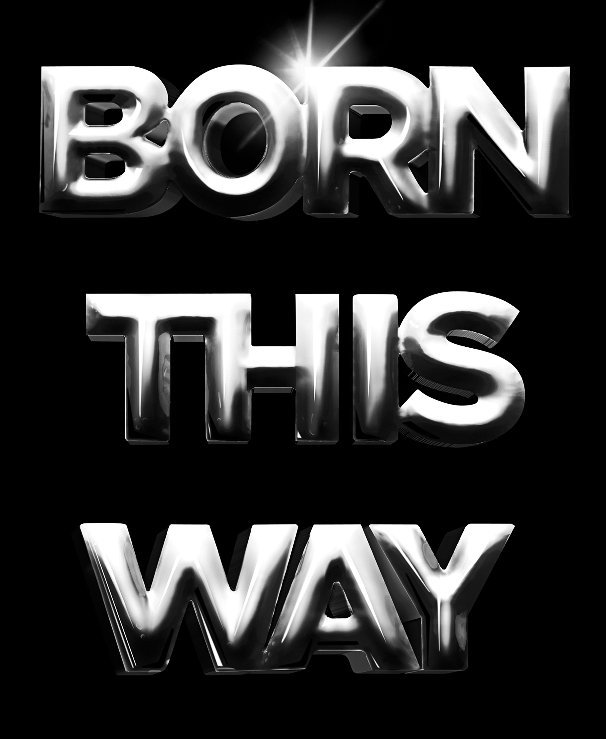 Bekijk Born This Way (Medium Portrait) op LeDor