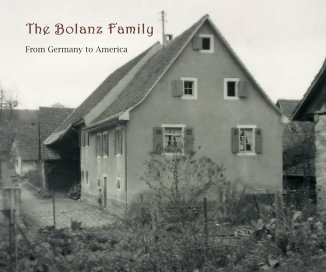 The Bolanz Family book cover