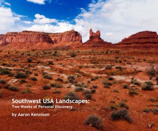 Southwest USA Landscapes: book cover