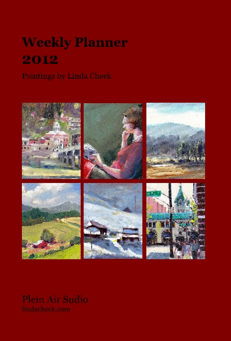 Weekly Planner 2012 nach Plein Air Sudio lindacheek.com anzeigen