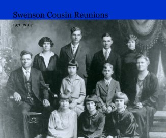 Swenson Cousin Reunions book cover