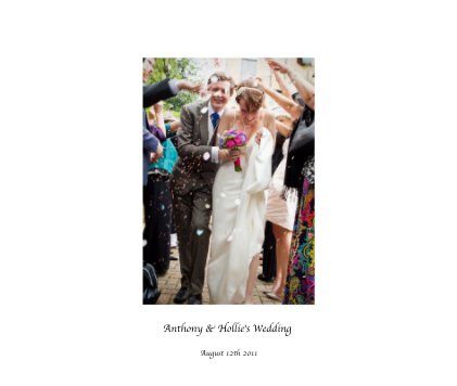 Anthony & Hollie's Wedding book cover