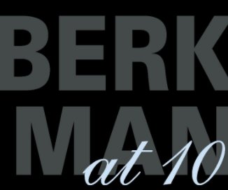 Berkman at 10 book cover