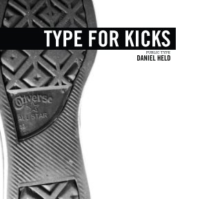 Type for Kicks! book cover