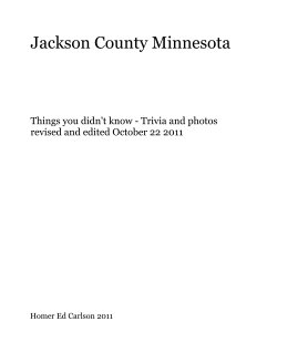 Jackson County Minnesota book cover