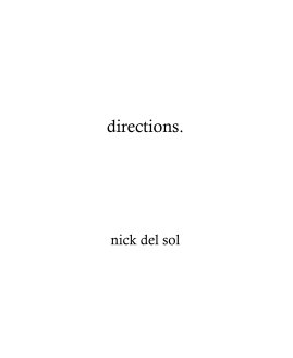 directions. nick del sol book cover
