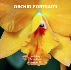 ORCHID PORTRAITS book cover