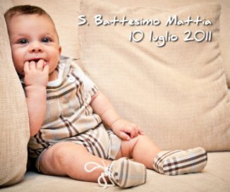 Battesimo Mattia book cover