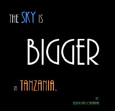the sky is bigger in tanzania. book cover
