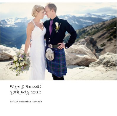 Faye & Russell 29th July 2011 book cover