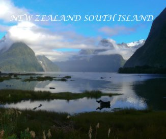 NEW ZEALAND SOUTH ISLAND book cover
