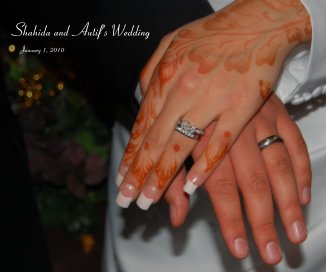 Shahida and Autif's Wedding book cover