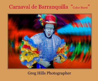 Carnaval de Barranquilla "Color Burst" book cover
