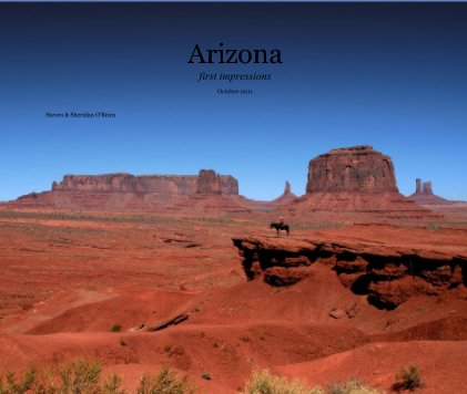 Arizona first impressions October-2011 book cover