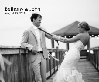 Bethany & John August 13, 2011 book cover